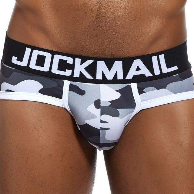 Jockmail Camo Hip High Briefs