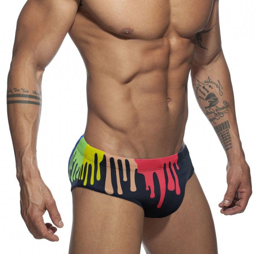 Crayon Graffiti Swim Briefs