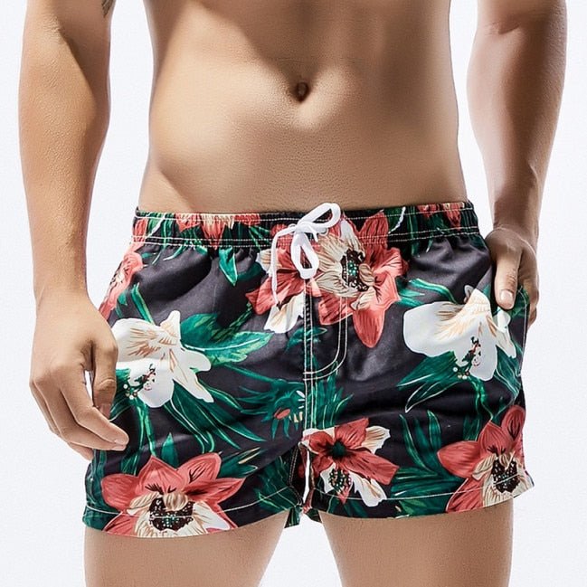 Dark Floral Board Shorts