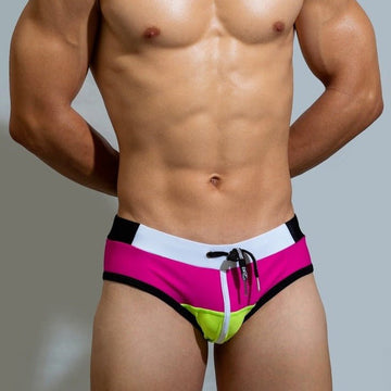 DM Boxer Belt Swim Briefs