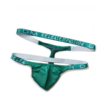 DM Double Banded Mesh Thong