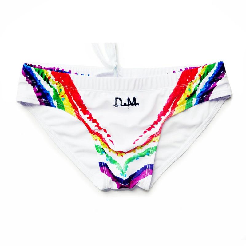 DM Rainbow Grafitti Swim Briefs