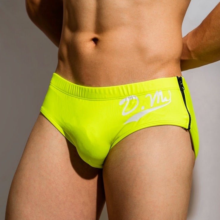 DM Zipper Swim Briefs