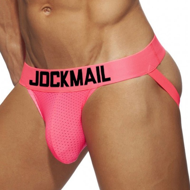 Jockmail Neon Mesh Jockstrap