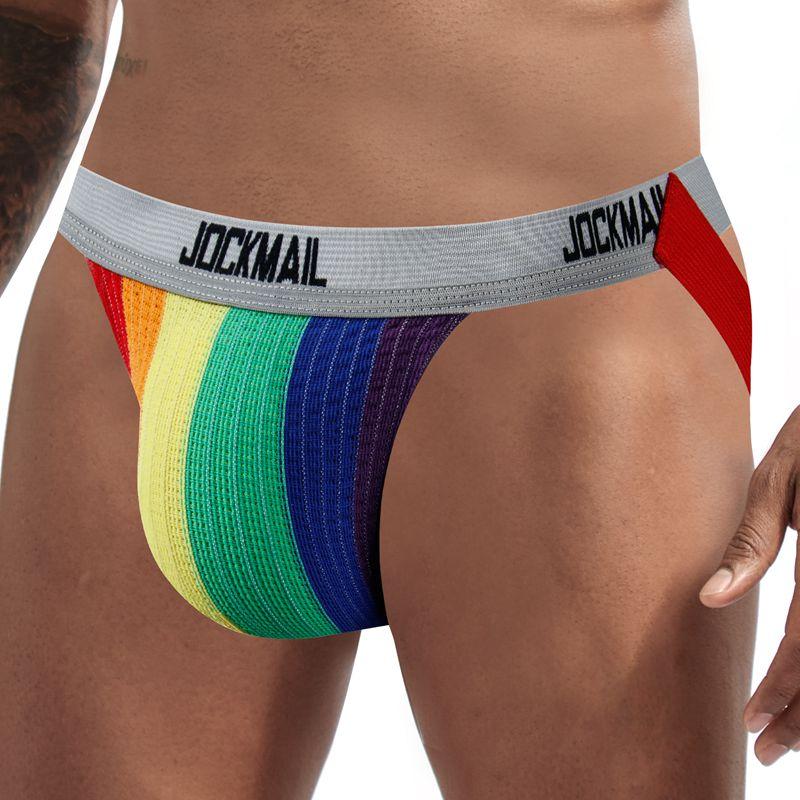 Jockmail Rainbow Jockstrap