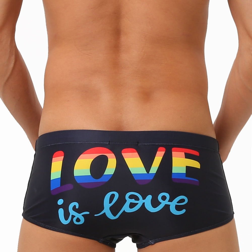 Love is Love Swim Trunks