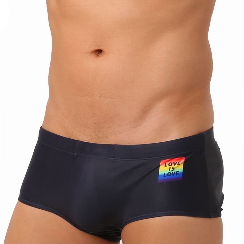 Love is Love Swim Trunks