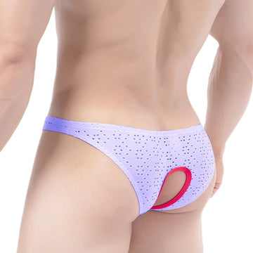 Peek-a-boo No Crotch Mesh Briefs