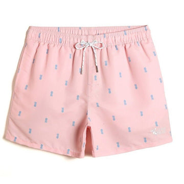 Pink Pineapple Board Shorts