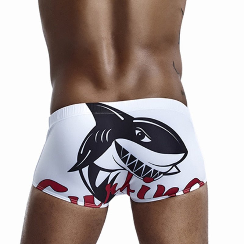 Shark Surfing Swim Trunks