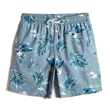 Silver Leaf Board Shorts