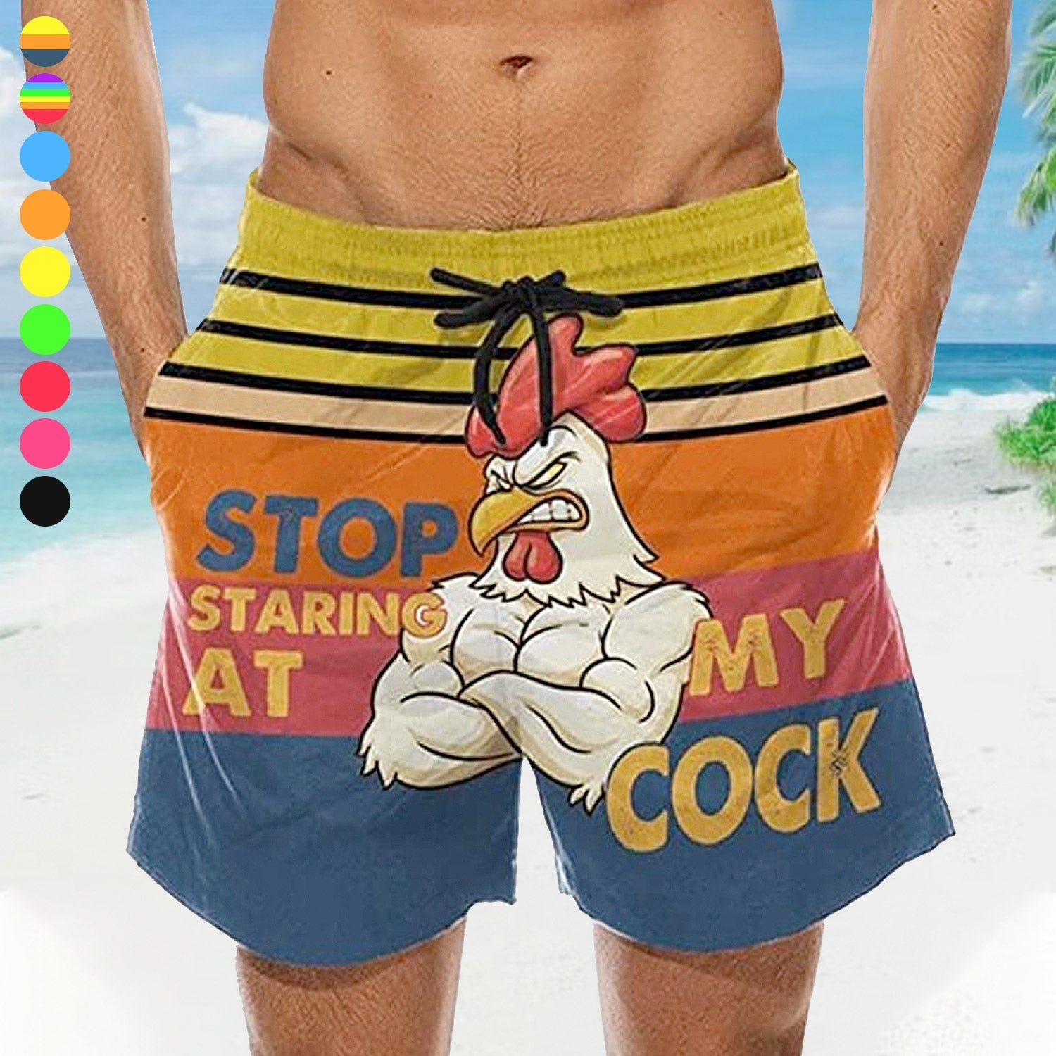 Stop Staring Board Shorts