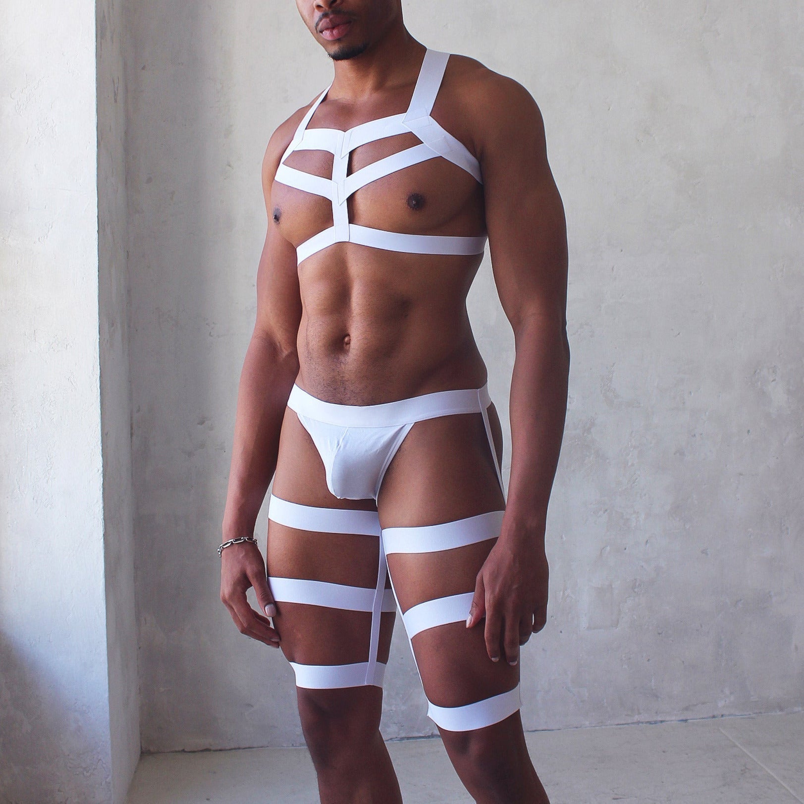 Triple Elastic Harness with Briefs