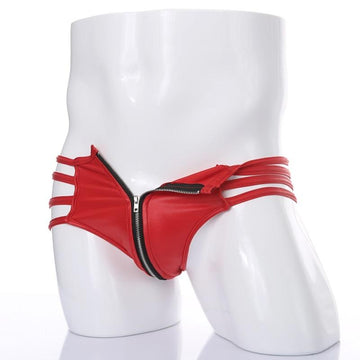 Zipper Strapped Boxer Briefs